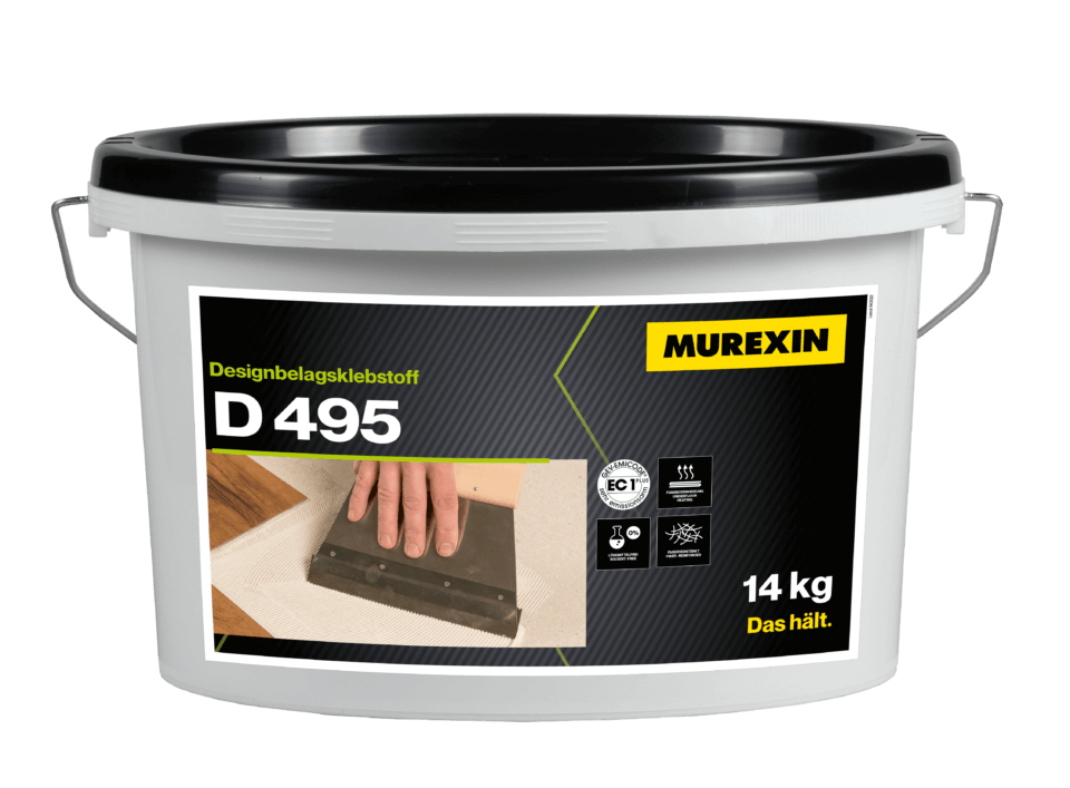 Produkty Lepidlo na dizajnové podlahové krytiny D 495